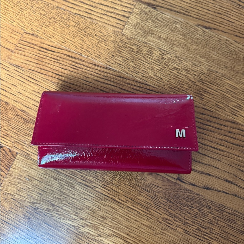 Elegant Red Key & Card Holder